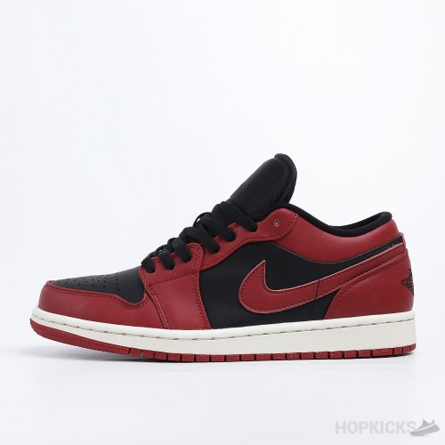 Air Jordan 1 Low Black Gym Red
